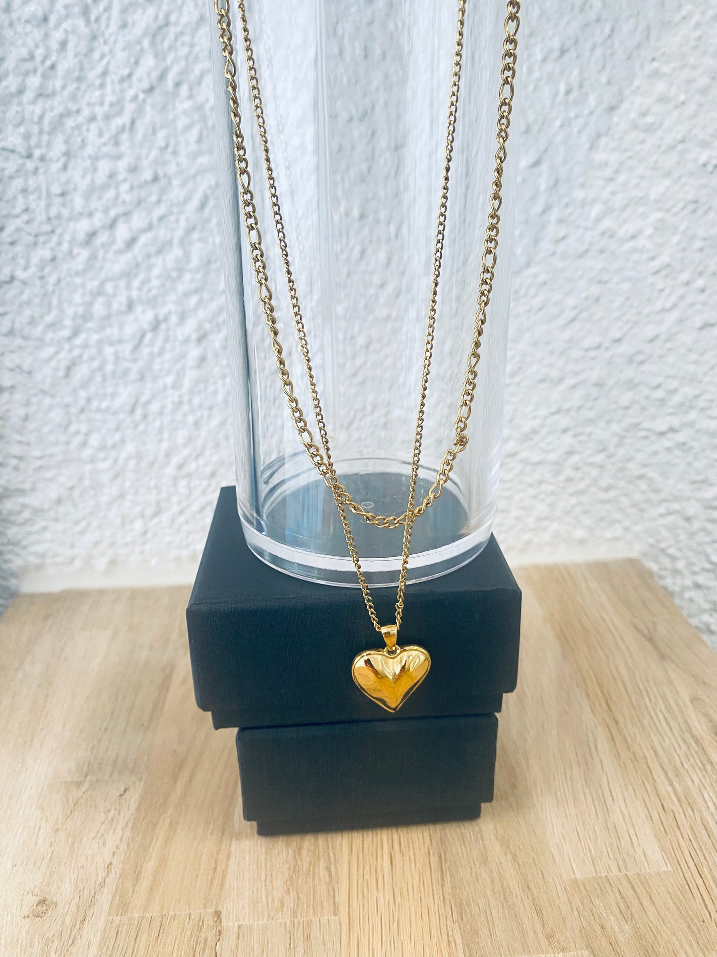 Collier grand cœur
