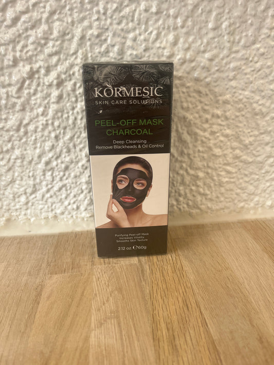 Masque peel off au charbon