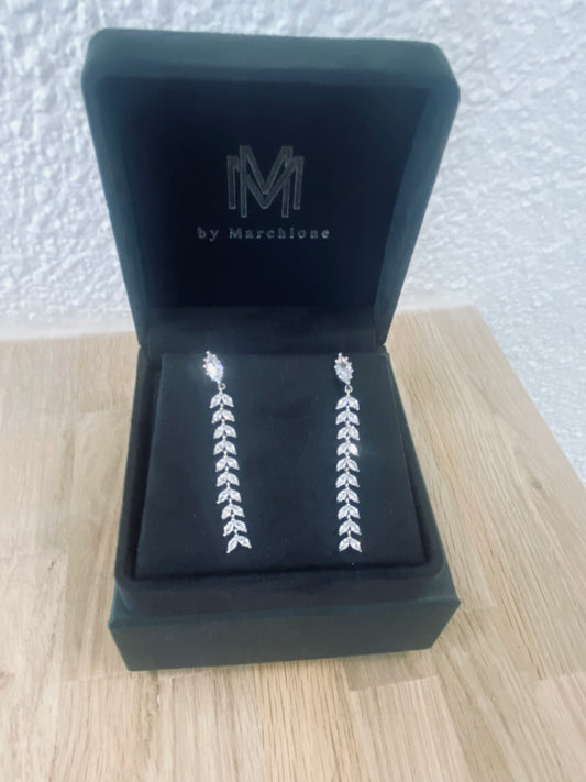 Boucle d’oreille pétales d’anges