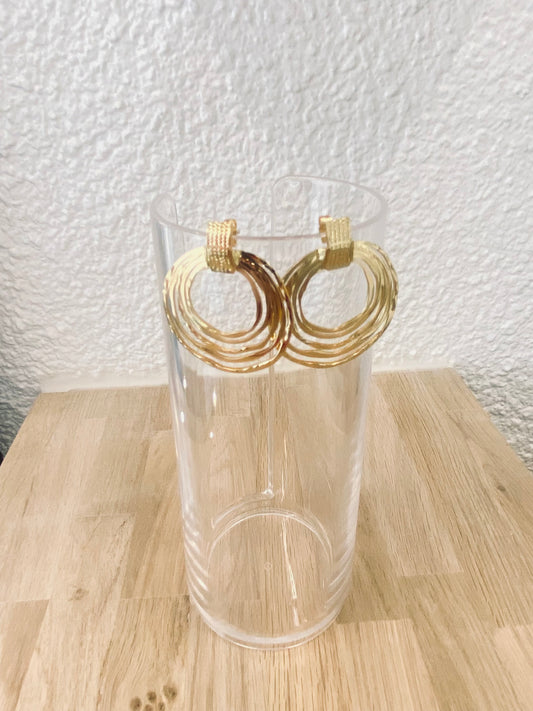 Boucle d’oreille Dance of circles