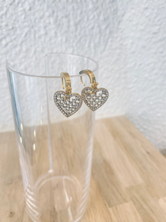 Boucle d’oreille Majestic love