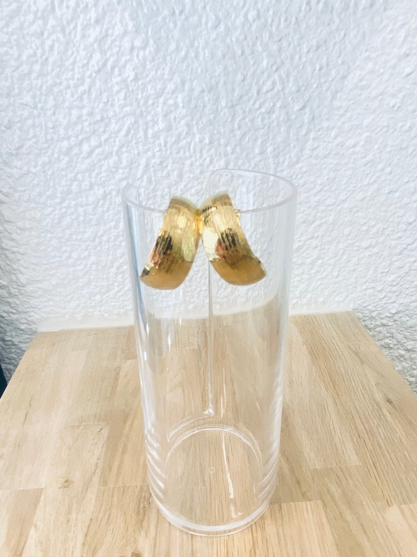 Boucle d’oreille Larmes d’or